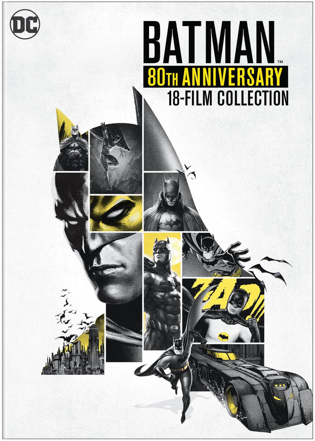 Batman 80th Anniversary Collection (DVD) Retail $69.99