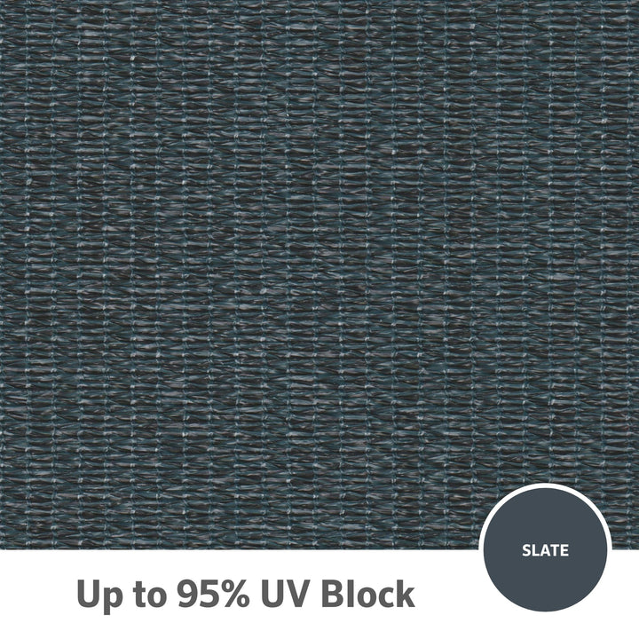 Coolaroo Premium Shade Sail Kit - 95% UV Block Commercial-Grade Luxe Matte Finish Sun Shade with Stainless Steel Hardware for Permanent Outdoor Covearage, 16ft 5in x 9ft 11in Rectangle, Beech Retail $271.16