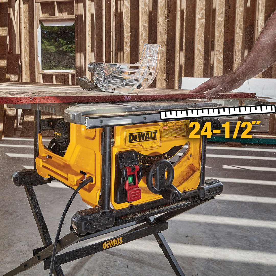 DEWALT 15 Amp 8-1/4 in. Compact Portable Jobsite Table Saw (DWE7485) Retail $449.00