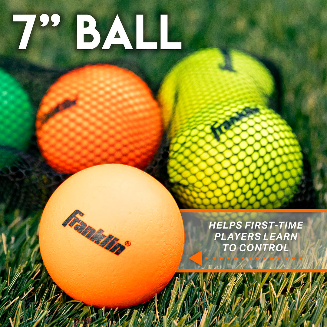 Franklin Sports Youth Lacrosse Balls (6-Pack)