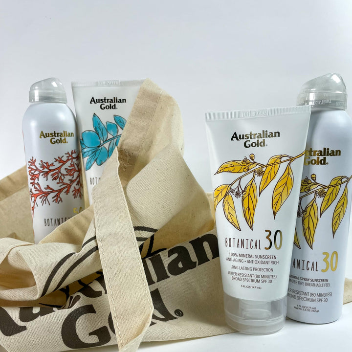 Australian Gold Botanical SPF 30 Mineral Sunscreen Lotion, Non-Chemical Sunblock with Titanium Dioxide & Zinc Oxide, Native-Australian Ingredients, Water-Resistant, Citrus Oasis Fragrance, 5 Oz Retail $14.99