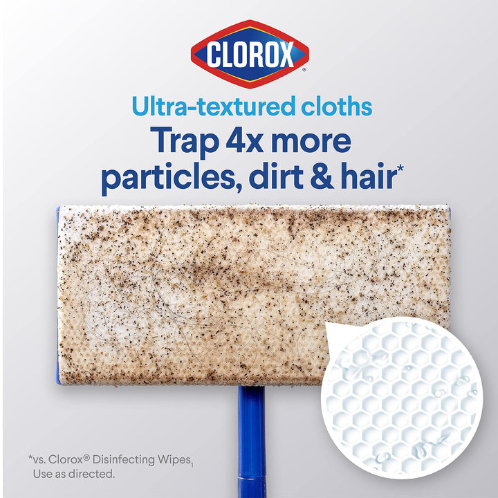 Clorox Disinfecting Wet Mopping Cloths, Rain Clean, 24 Wet Refills (Package May Vary) Retail $18.00