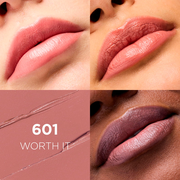 L'Oreal Paris Colour Riche Satin Lipstick for Moisturized Lips,Lip Makeup with Argan Oil and Vitamin E,Worth It,0.13 Oz
