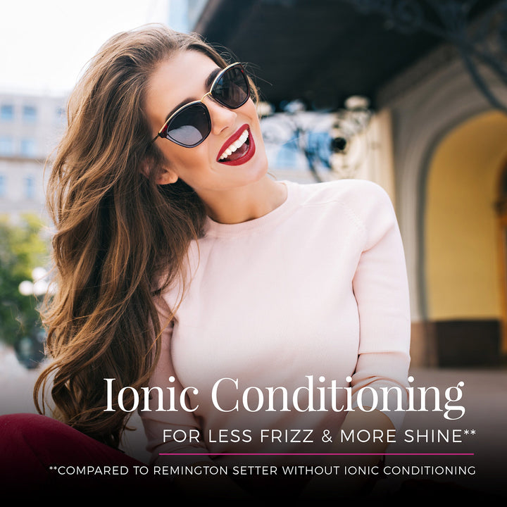 Remington Ionic Conditioning Hair Setter, 20 Velvet Hair Rollers, 6 Large (1Ã‚Â¼Ã¢â‚¬Â), 10 Medium (1"), 4 Small (Ã‚Â¾Ã¢â‚¬Â), Blowout Style Hair Curlers