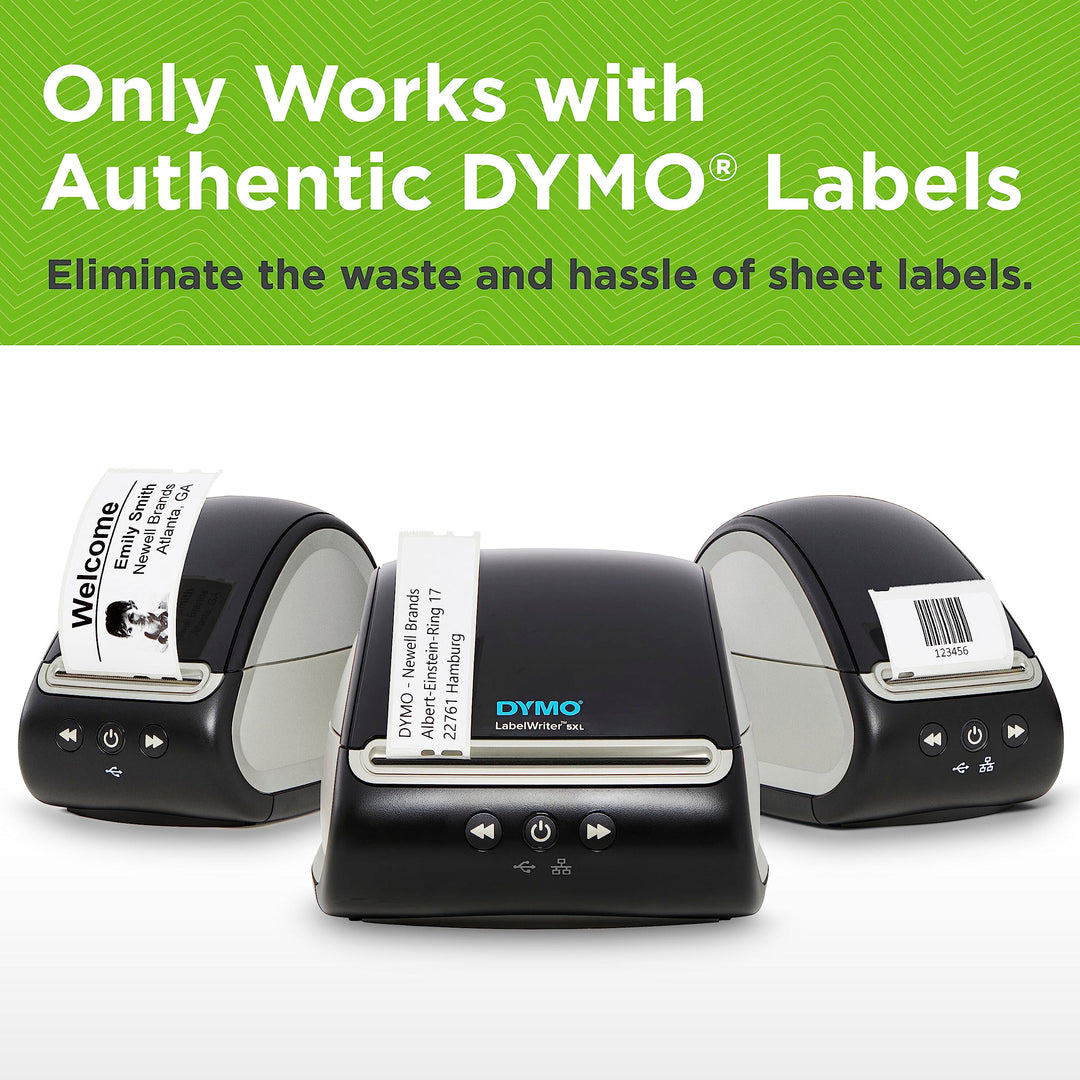 DYMO LabelWriter 550 Turbo Label Printer, High-Speed Direct Thermal Printing, Automatic Label Recognition, Prints Variety of Label Types Through USB or LAN Network Connectivity - Fast, Efficient Retail $146.40