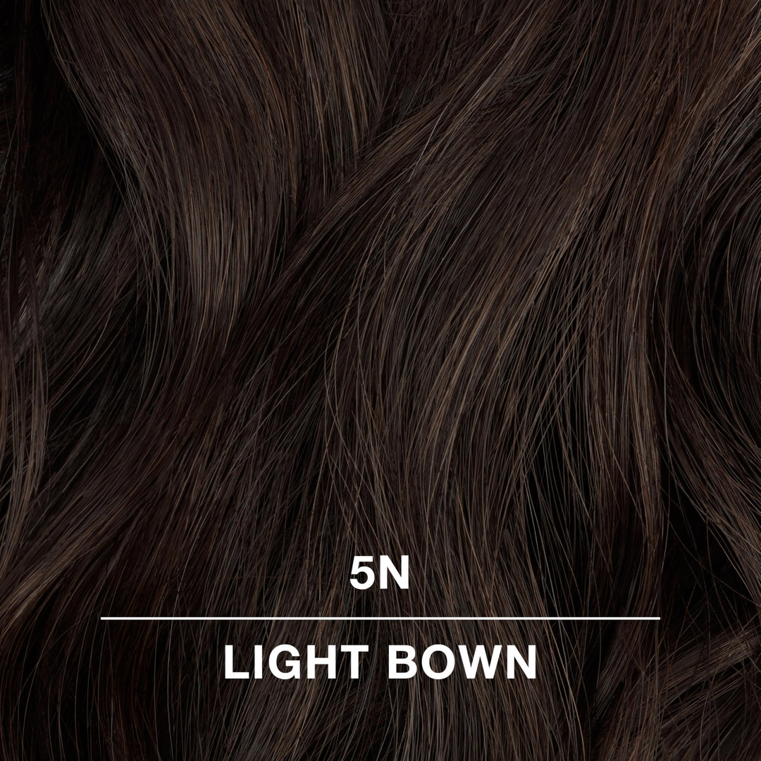 COLORCHARM Permanent Cream Hair Color, 5N Light Brown, 2 oz.