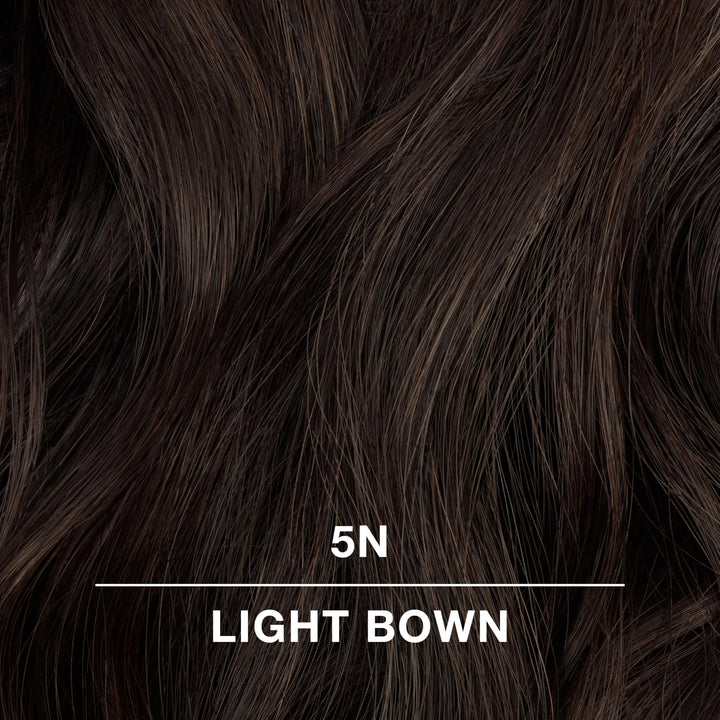 COLORCHARM Permanent Cream Hair Color, 5N Light Brown, 2 oz.