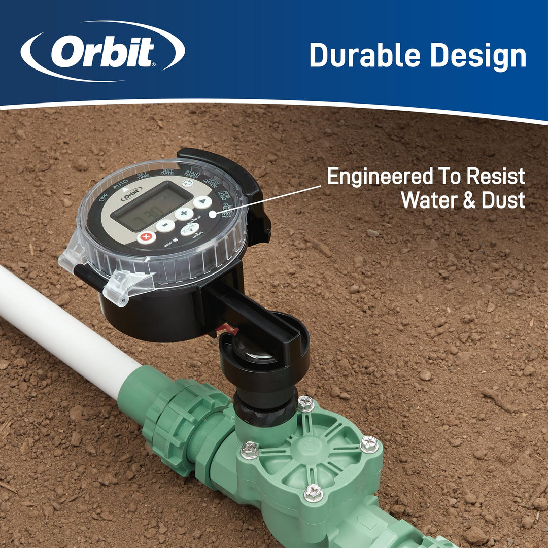 Orbit 57865 Outdoor Battery-Powered Water Sprinkler Controller Retail $79.99