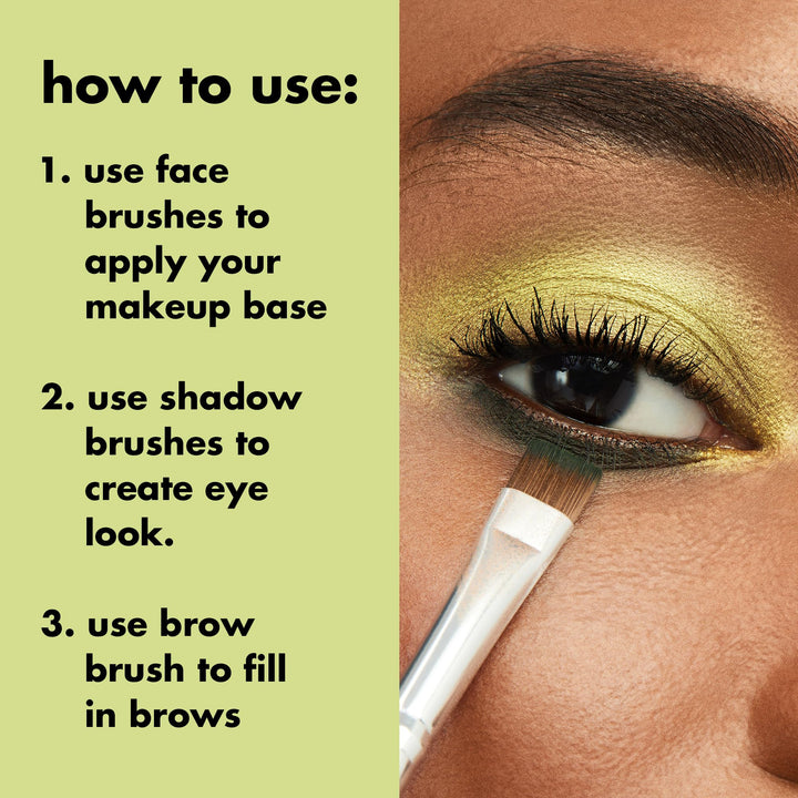 e.l.f. Professional Set of 12 Makeup Brushes, Pro-Worthy Makeup Brushes For A Flawless Full-Face Application, Vegan & Cruelty-Free