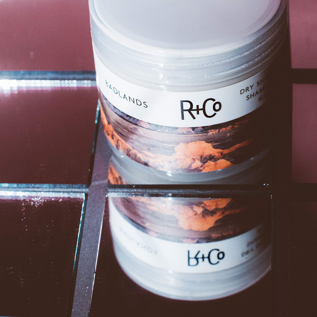 R+Co Badlands Dry Shampoo Paste | Part Dry Shampoo, Part Styling Paste | Adds Texture, Absorbs Oil, Matte Finish | 2.2 oz