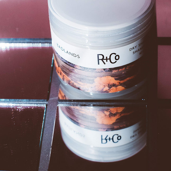 R+Co Badlands Dry Shampoo Paste | Part Dry Shampoo, Part Styling Paste | Adds Texture, Absorbs Oil, Matte Finish | 2.2 oz