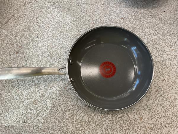 Tefal Fry Pan - Nonstick, Durable Handle, Gray Retail $12.99