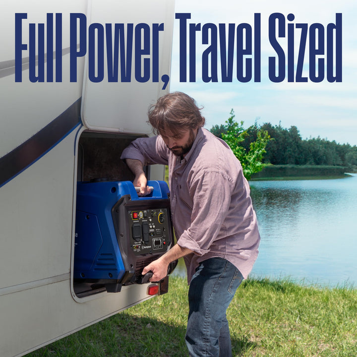 Westinghouse 5000 Peak Watt Super Quiet Portable Inverter Generator, Remote Electric Start with Auto Choke, RV Ready 30A Outlet, Gas Powered, CO Sensor, Parallel Capable Retail $1,199.00