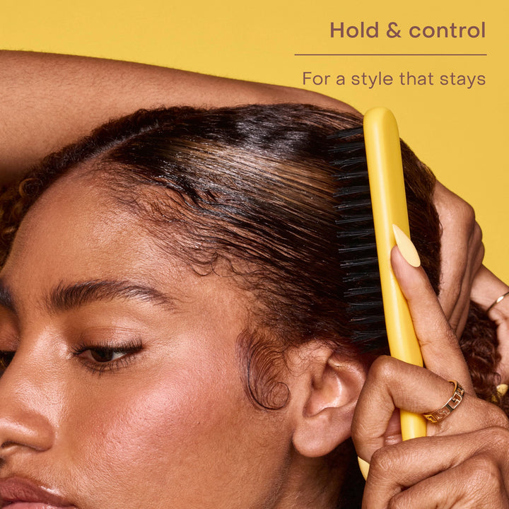 SheaMoisture Strong Hold Styling Gel+Flaxseed Jamaican Black Castor Oil Gives Controlled Style,AllDay Hold,Infused With Castor Seed Oil,SheaButter & Indulgent Scent ParabenFree AntiFrizz Hair Gel 15oz