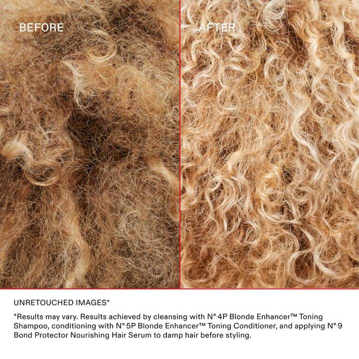 Olaplex NÃ‚Âº. 5P Blonde Enhancer Purple Toning Conditioner: Neutralizes Brassiness & Strengthen | Repairs Damages & Hydrates Hair | For Coily, Curly, Straight, and Wavy, 250 mL / 8.5 Fl. Oz.