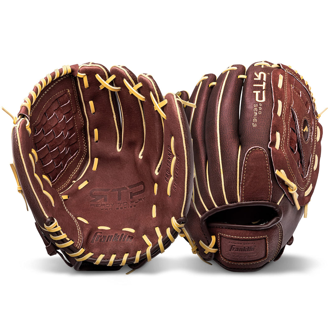 Franklin Sports RTP Pro Pigskin Baseball Fielding Glove - 12.5"