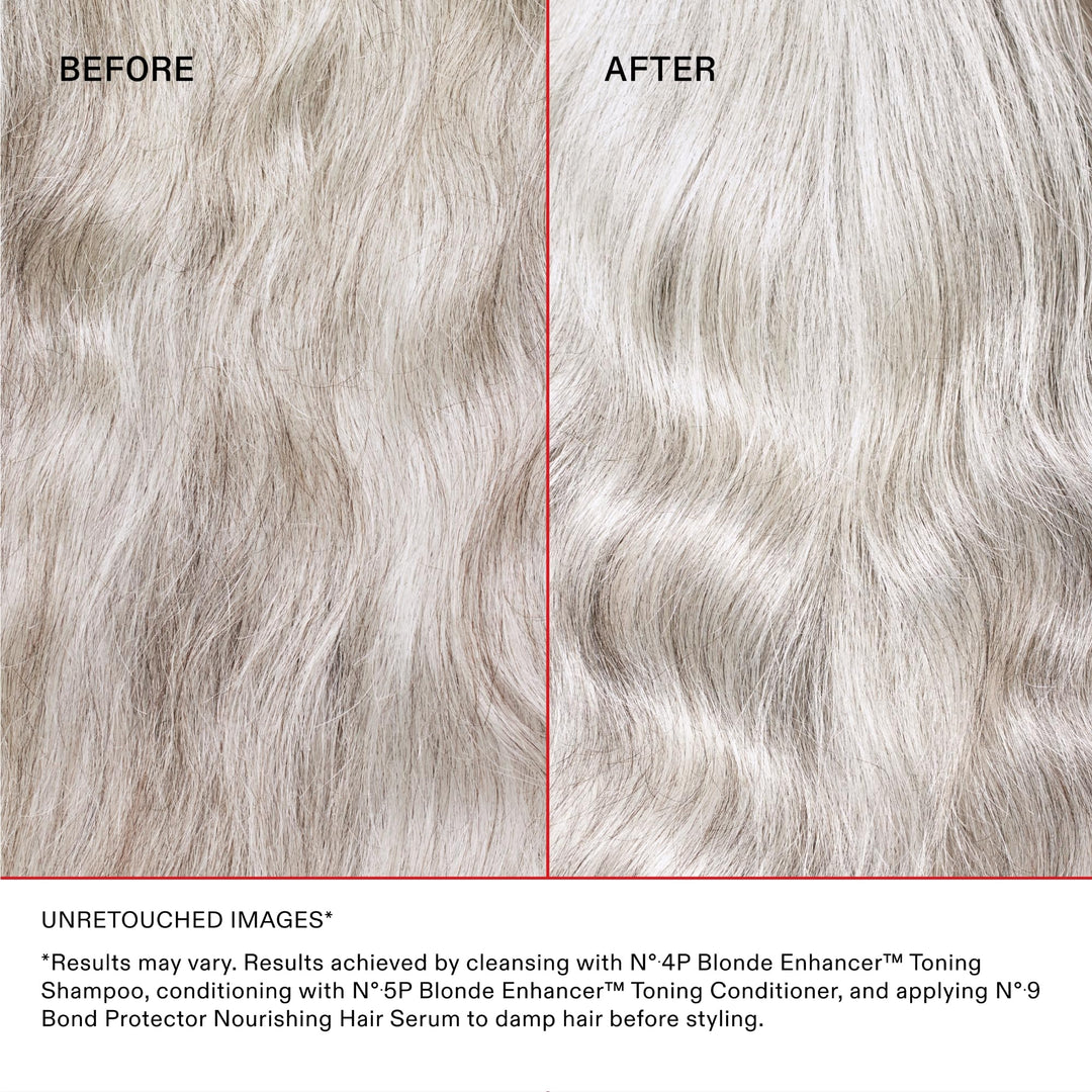 Olaplex NÃ‚Âº. 5P Blonde Enhancer Purple Toning Conditioner: Neutralizes Brassiness & Strengthen | Repairs Damages & Hydrates Hair | For Coily, Curly, Straight, and Wavy, 250 mL / 8.5 Fl. Oz.
