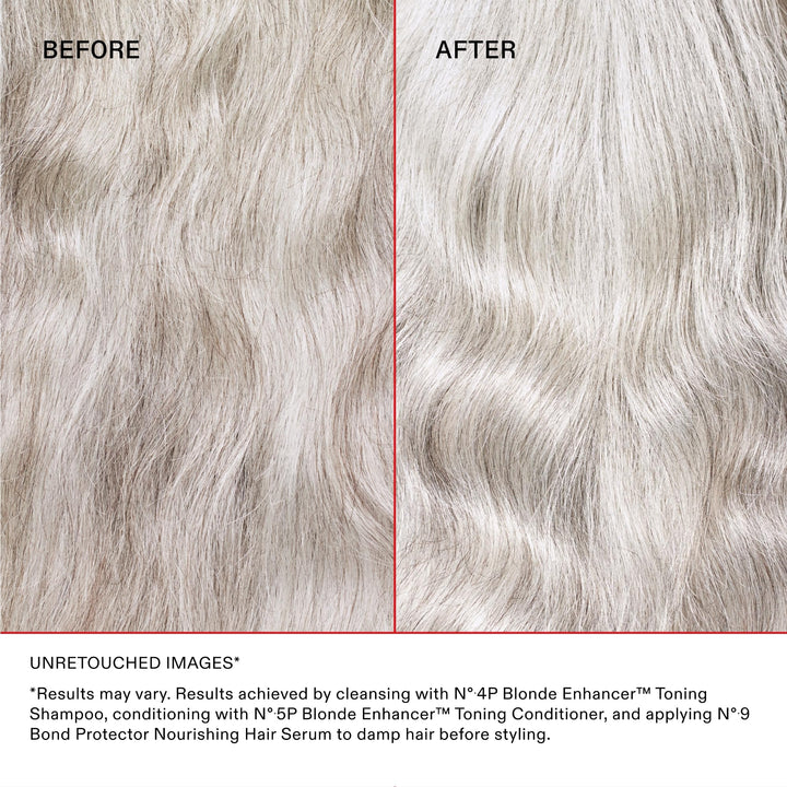 Olaplex NÃ‚Âº. 5P Blonde Enhancer Purple Toning Conditioner: Neutralizes Brassiness & Strengthen | Repairs Damages & Hydrates Hair | For Coily, Curly, Straight, and Wavy, 250 mL / 8.5 Fl. Oz.