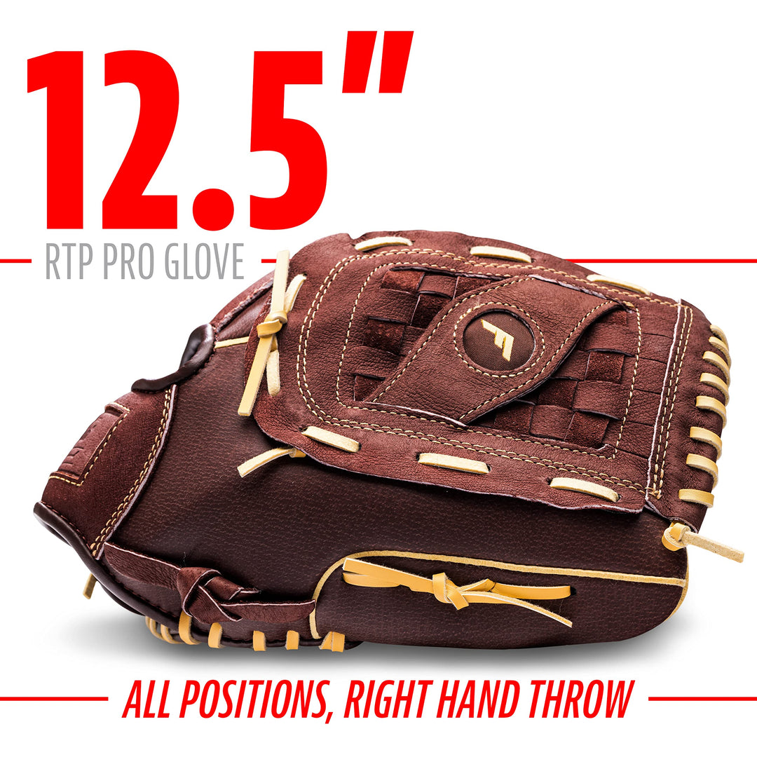Franklin Sports RTP Pro Pigskin Baseball Fielding Glove - 12.5"