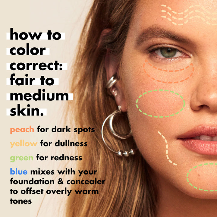 e.l.f. Camo Color Corrector, Hydrating & Long-Lasting Color Corrector For Camouflaging Discoloration, Dullness & Redness, Vegan & Cruelty-Free, Orange