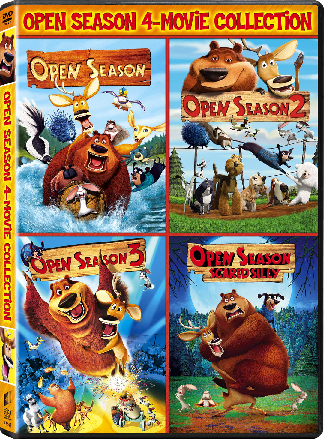 Open Season (2006) / Open Season 2 / Open Season 3 / Open Season: Scared Silly - Vol [DVD]