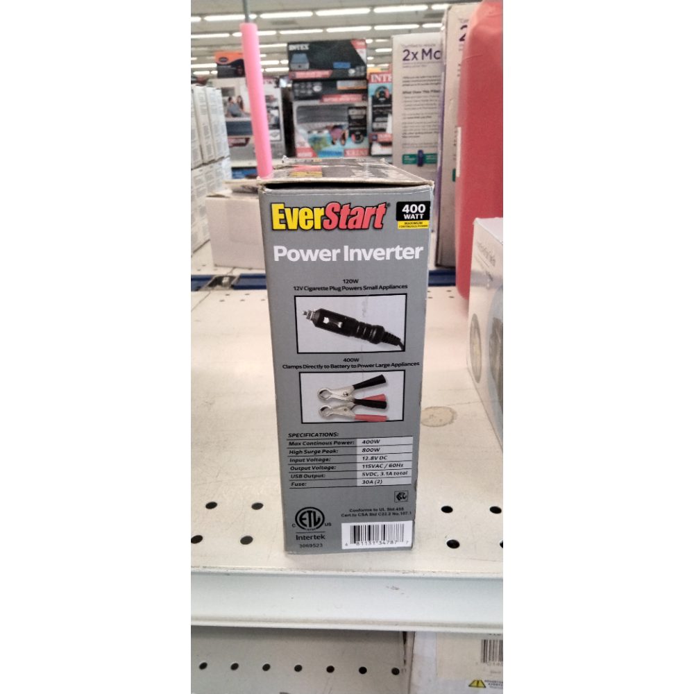 400 Watts Vehicle Power Inverter