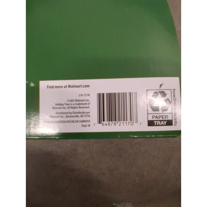 Holiday Time LED Tree Topper - Blue/Green/Red Color-Changing, 10 inch Retail $15.00