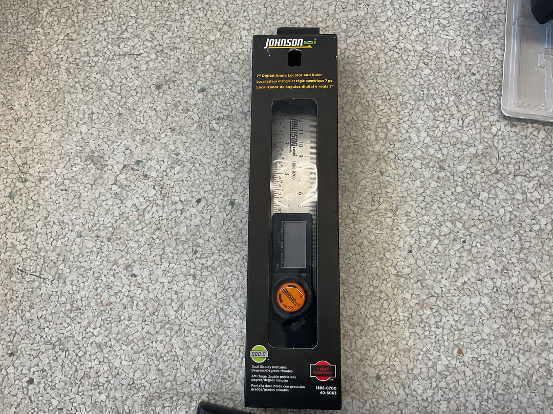 7  Digital Angle Locator and Ruler Retail $39.37