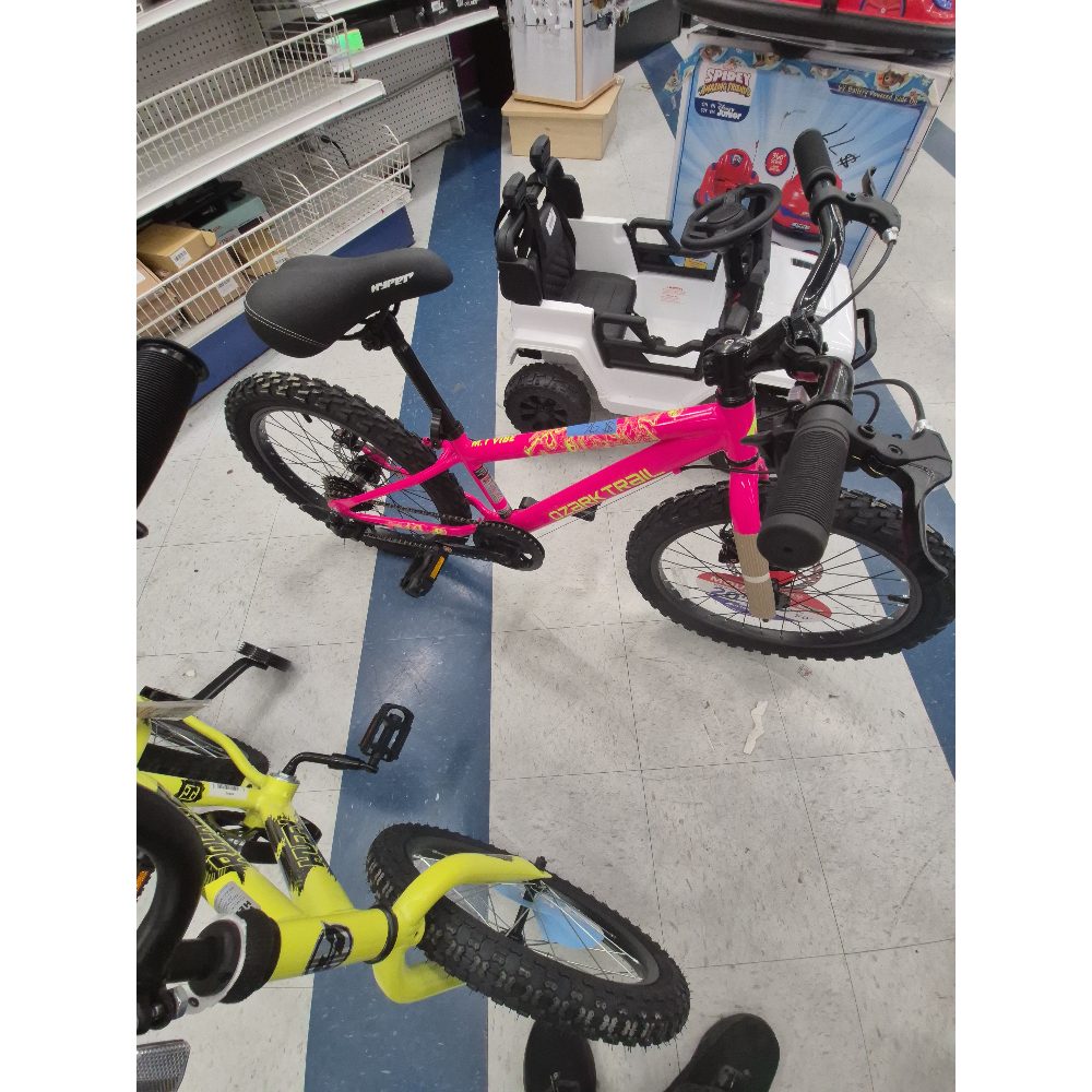 Ozark Trail Bike - Kids 16" Bicycle, Pink - Durable Frame