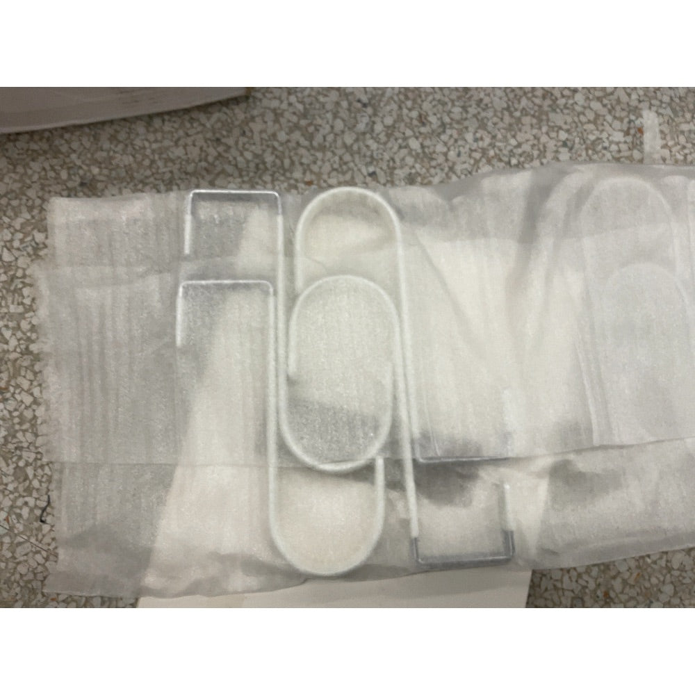 Unknown Brand, Hooks Set - White, Metal