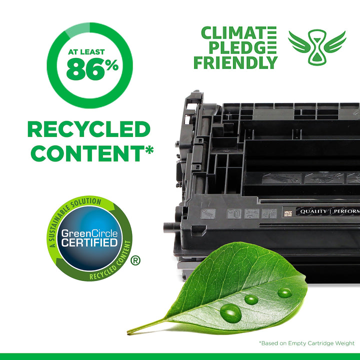 Clover Remanufactured Extra High Yield Toner Cartridge (Reused OEM Chip) Replacement for HP 89Y (CF289Y) | Black, 10.96 x 2.66 x 8.42