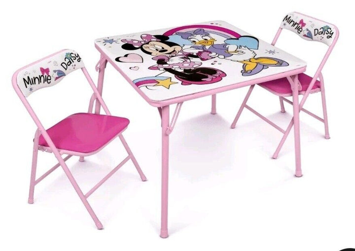 Disney Junior Minnie Mouse & Daisy Activity Table and Chair Set New Open Box Retail $94.35
