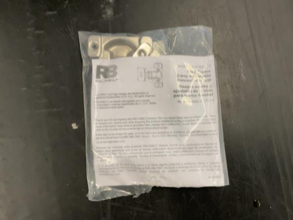 Reliabilt 2-Way Adjustable Concealed Hinge - 1/2-in Overlay, 2-Count Retail $8.00