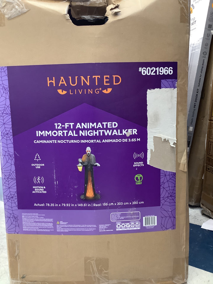 Haunted Living 12-ft Immortal Nightwalker Motion Activated Lighted Animatronic