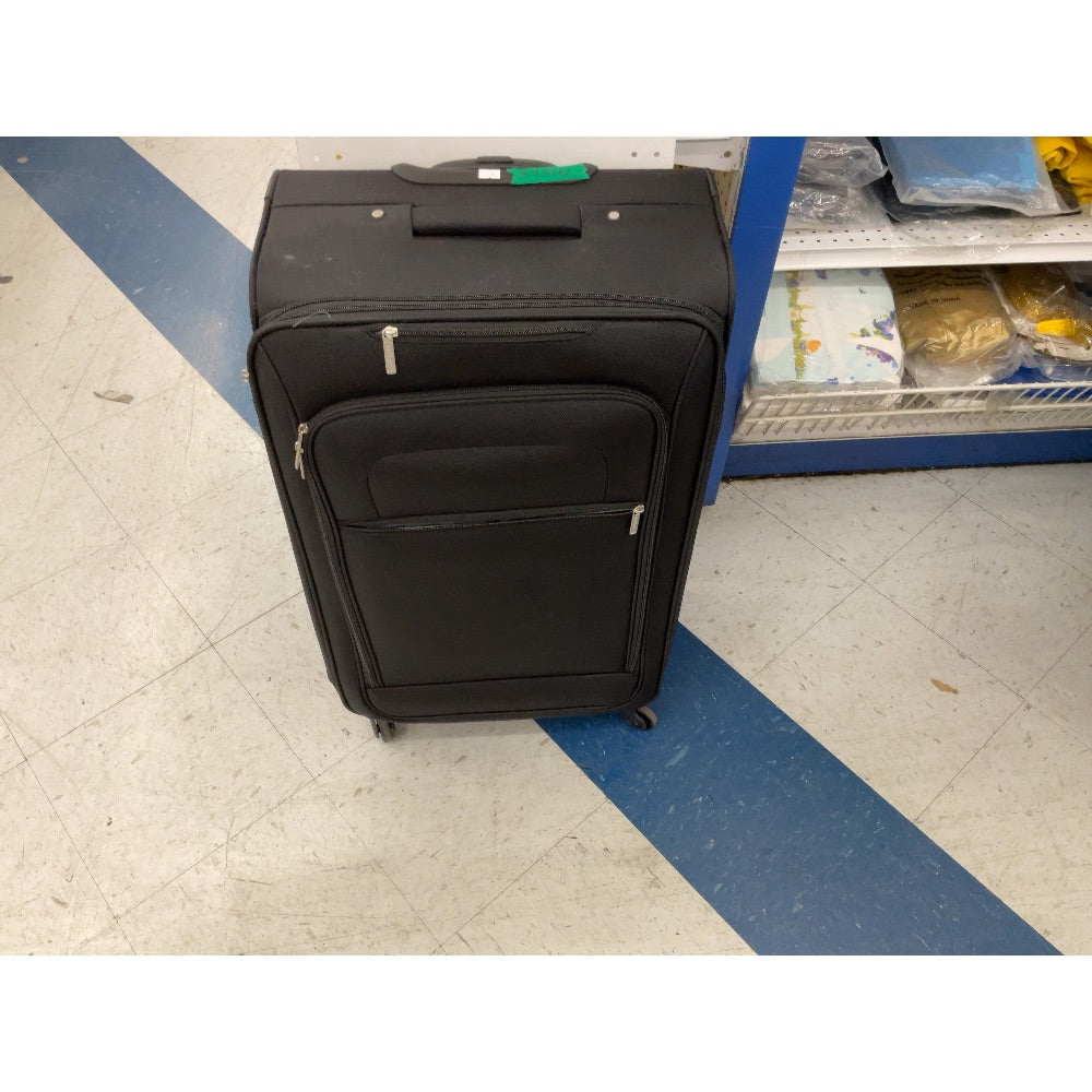 Rolling Suitcase - Black, Expandable