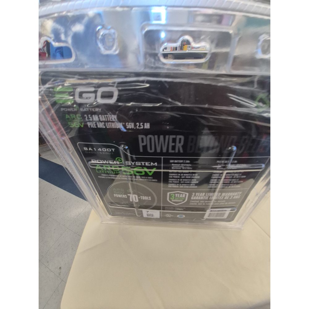 EGO BA1400T Power Battery - 56V 2.5 Ah, ARC Lithium