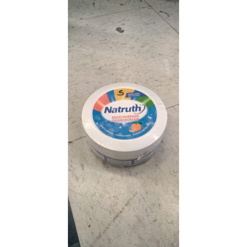 NATRUTH Cooktop and Stove Top Cleaner Kit - Glass Cook Top Cleaner and Polish 11 oz.Kitchen Cleaning Paste with Sponge