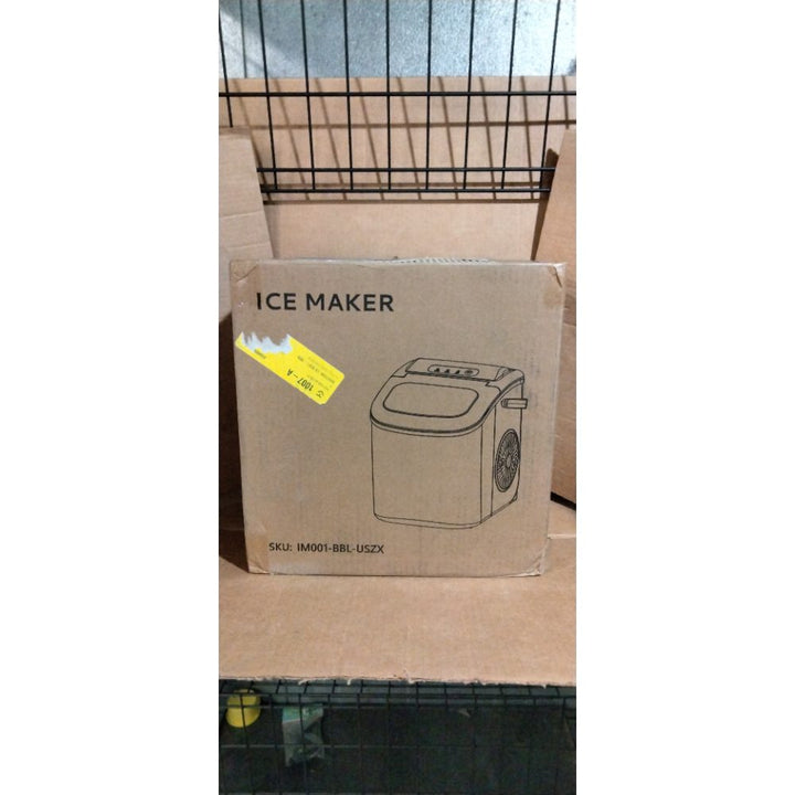 Simzlife 26 Lbs/24H Countertop Ice Maker Machine  9 Bullet-Shaped Ice in 6 Min  Auto-Cleaning Retail $58.00