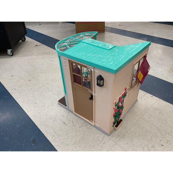 Our Generation - Blooming Flowers Greenhouse - Play Set, Turquoise Retail $120.00