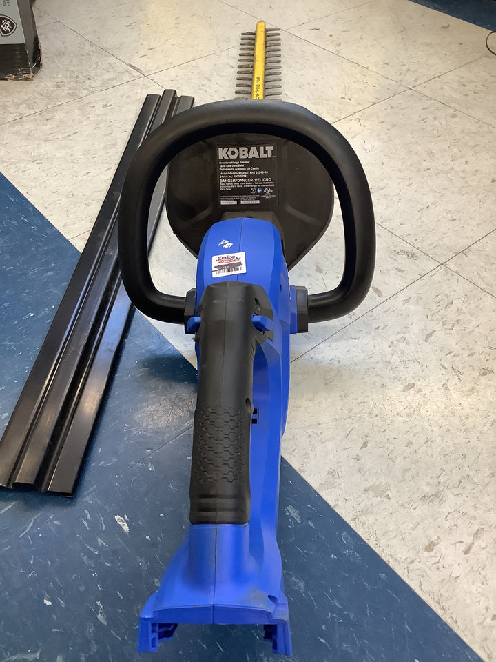Kobalt KHT 2424B-03 Brushless Hedge Trimmer - 24V NO BATTERY NO CHARGER Retail $70.00
