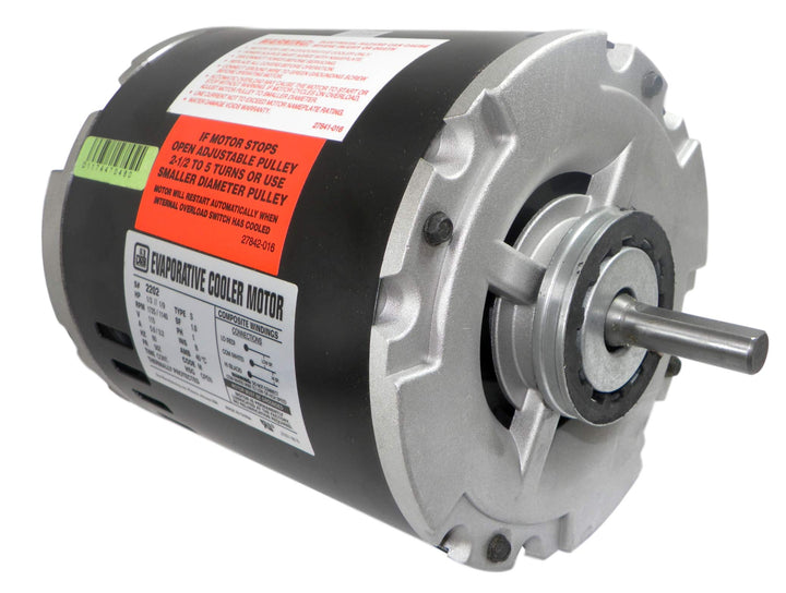 Dial Manufacturing 1/3 HP 115V 2 Speed Evaporative Cooler Motor
