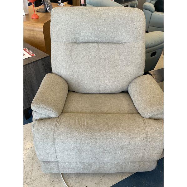 Recliner - Comfortable Seating, Padded Arms, Light Gray Retail $1,699.99