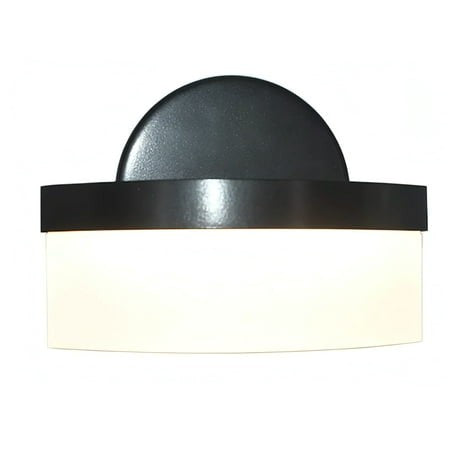 Origin 21 Lynnpark 8-Inches Matte Black Integrated LED Modern/contemporary Vanity Light