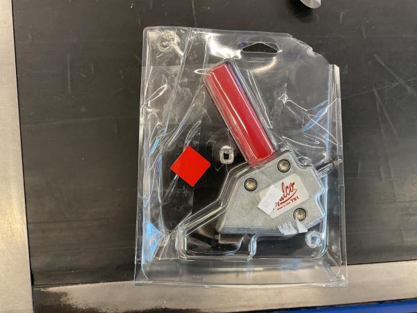 Delco T31 Engine Valve, Red Handle, Silver Body