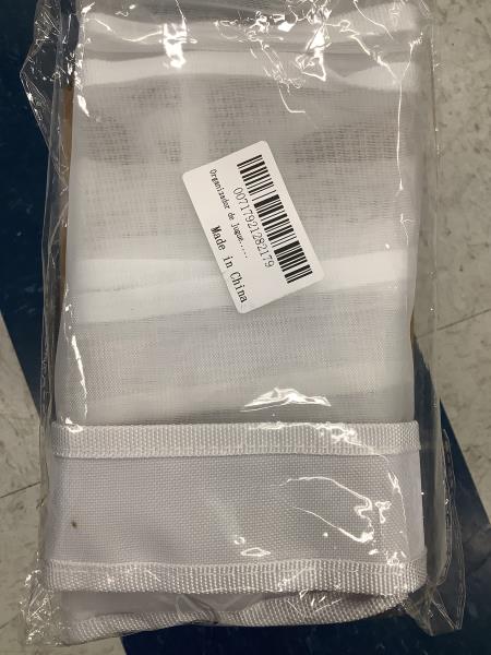Unbranded Mesh Organizer - White, Foldable, Hanging Retail $7.99