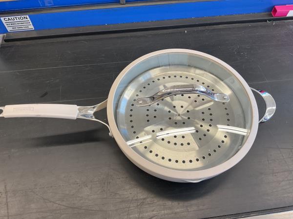 TRAMONTINA Steamer Pot with Glass Lid Retail $45.00