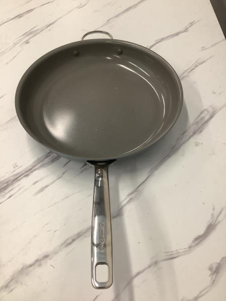 GreenPan Ceramic Nonstick Frying Pan - 10-inch, Gray Retail $45.00