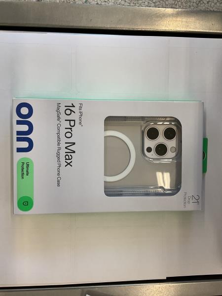 Protect Onn iPhone 16 Pro Max MagSafe Compatible Rugged Case 21' Drop Tested NIB Retail $29.97