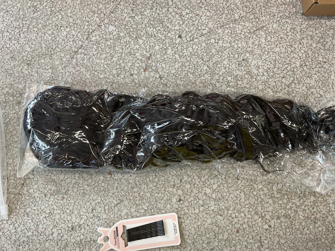 Hair piece 16" drawstring ponytail