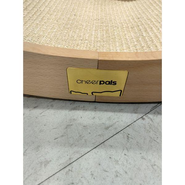 Cheerpals Cat Scratcher Lounge Bed - Sisal Surface, Wooden Frame Retail $35.00